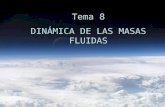 Tema 8 DINÁMICA DE LAS MASAS FLUIDAS. Capas fluidas de la Tierra: Atmósfera e Hidrosfera. Constituyen el Sistema Climático de la Tierra Interaccionan.