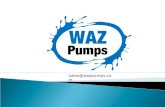 Sales@wazpumps.com. Información de Selección -Producto a Bombear -Presión de Succión -Presión de Descarga -Diferencia de Presión -Caudal Requerido -Presión.