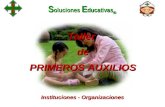 S oluciones E ducativas  E S Tallerde PRIMEROS AUXILIOS Instituciones - Organizaciones.