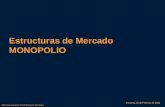 Microeconomia: Prof Ernesto Moreno Estructuras de Mercado MONOPOLIO Caracas, 25 de Febrero de 2002.