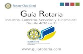 G uía R otaria Industria, Comercio, Servicios y Turismo del Distrito 4690 de RI .
