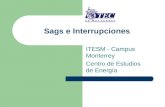 Sags e Interrupciones ITESM - Campus Monterrey Centro de Estudios de Energía.
