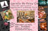 La gaceta de Fairy Oak Septiembre-octubre 2013, cuarto numero de la colección. Brujas y sapos –Babú Periwinkle – Pensamientos. El bosque de los sustos—shirley.