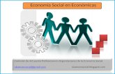 Economía Social en Económicas. Esquema de Ubicación de la Economía Social.