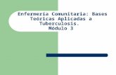 Enfermería Comunitaria: Bases Teóricas Aplicadas a Tuberculosis. Módulo 3.