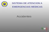 Accidentes SISTEMA DE ATENCION A EMERGENCIAS MEDICAS.