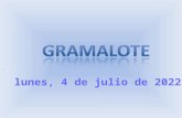 ´ Miércoles, 22 de Julio de 2015 Gramalote, un municipio colombiano ubicado en el Departamento de Norte de Santander. Su temperatura media es de 23 °C.