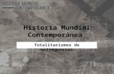 Historia Mundial Contemporánea Totalitarismos de entreguerras.