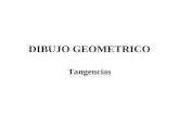 DIBUJO GEOMETRICO Tangencias. 1.- Rectas tangentes a la circunferencia dada desde un punto P exterior a ella.