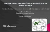 Soporte técnico Catedrático: cessar Espinoza “Microprocesadores “