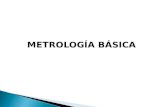 METROLOGÍA BÁSICA Mantenimiento Mecánico. Prof. Ing. Luis Suárez.
