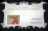 LA POESIA CLARA LIZETH GARCIA RODRIGUEZ Ángeles Mastretta.
