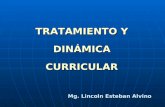 TRATAMIENTO Y DINÁMICA CURRICULAR Mg. Lincoln Esteban Alvino.