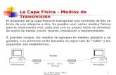 La Capa Física - Medios de Transmisión LSI. Freddy Veloz, MSIG. Diseño de Redes1 El propósito de la capa física es transportar una corriente de bits en.