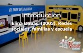Introducción Elina Dabas. (2003). Redes sociales, familias y escuela.