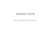 Modelo TCP/IP Ing. Elizabeth Guerrero V.. Modelo TCP/IP.