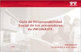 Guía de Responsabilidad Social de los proveedores de INFONAVIT. INFONAVIT tu derecho a vivir mejor 2008.