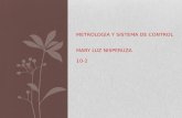METROLOGÍA Y SISTEMA DE CONTROL MARY LUZ NISPERUZA 10-2.