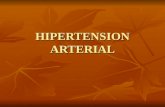 HIPERTENSION ARTERIAL. Según estudios realizados a nivel nacional, la prevalencia de la hipertensión arteria varía ampliamente. Según estudios realizados.