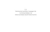 1.5 Horizonte tomista: trasegar de la Universidad a la Interversidad (Josef Estermann)