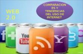 WEB 2.0 COMPARACIONES Y TENDENCIAS DEL USO DE INTERNET.