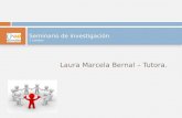 Laura Marcela Bernal – Tutora. Seminario de investigación 2 créditos.