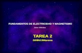 FUNDAMENTOS DE ELECTRICIDAD Y MAGNETISMO Jaime Villalobos TAREA 2 G09N13Marena.