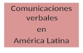 Comunicaciones verbales en América Latina. Sistema Norma Habla (Eugenio Coserieu)