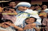 Pensamientos de la Beata Madre Teresa de Cálcuta Pensamientos de la Beata Madre Teresa de Cálcuta unidosenelamorajesus@gmail.com.