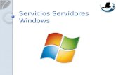 Servicios Servidores Windows. Montaje de equipos en el Rack  DELL  IBM System X  IBM Blade Center  HP  Etc.