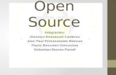 Open Source Integrantes: Jhoselyn Emmanuel Calderon Jean Paul Piotraszewaki Blancas Flavio Boccoleri Goicochea Sebastian Bernos Parodi.
