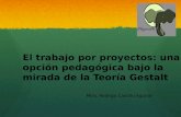 El trabajo por proyectos: una opción pedagógica bajo la mirada de la Teoría Gestalt Mtro. Rodrigo Castillo Aguilar.