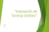 “Instalación de TuneUp Utilities” Para empezar la instalación de TuneUp Utilities, haga doble clic en el ejecutable del programa: Se le abrirá el asistente.