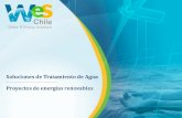 PRESENTACIÓN DE WES CHILE Entregamos Soluciones integrales de ingeniería, construcción y servicios en el área de tratamiento de aguas y desarrollo de.