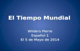Wilders Pierre Español 1 El 5 de Mayo de 2014. Santiago Chile.