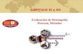 Evaluación de Desempeño Proceso, Métodos CAPITULO XI y XII.