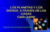 LOS PLANETAS Y LOS SIGNOS A TRAVES DE LAS CASAS Caso: Jupiter Getuls Dr. José Luis Díaz De León Álvarez.
