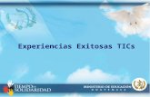 Experiencias Exitosas TICs. Pasivo Aprendizaje de TICs Activo Aprendizaje con TICs Aplicaciones de TICs.
