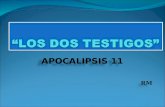 APOCALIPSIS 11 RM APOCALIPSIS 11 RM. Introducción Apocalipsis 11 es el primero de tres capítulos seguidos que detallan un importante período, los 1260.