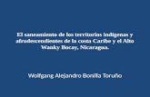 El saneamiento de los territorios indígenas y afrodescendientes de la costa Caribe y el Alto Wanky Bocay, Nicaragua. Wolfgang Alejandro Bonilla Toruño.