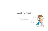 Writing Task Formative. Repasa los quehaceres pag. 126.