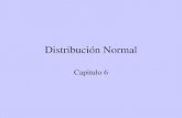 Distribuci³n Normal Capitulo 6. La distribuci³n normal