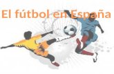 ¿No sabes nada del fútbol español? Es el deporte nacional en España. Todos españoles están locos por el fútbol. Pero hay varios equipos de fútbol y.