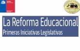 Principios de la Reforma Educacional General Derecho social Garantías de acceso, calidad y financiamiento Fortalecimiento del rol del Estado Fortalecimiento.