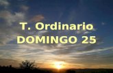 T. Ordinario DOMINGO 25 T. Ordinario DOMINGO 25 SALMO (53) SALMO (53) El Señor sostiene mi vida.