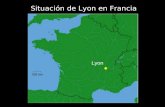 Situación de Lyon en Francia Lyon. Grand Lyon o Comunidad Urbana de Lyon El Grand Lyon es una comunidad urbana francesa que engloba 57 distritos o municipios.