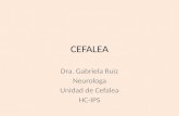 CEFALEA Dra. Gabriela Ruiz Neurologa Unidad de Cefalea HC-IPS.