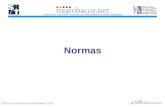 Última actualización Noviembre 2014  Normas treatobacco.net.