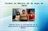 Ciudad de México 28 de mayo de 2010 Avances hacia la conformación de un Observatorio de Mortalidad Materna en México.