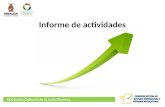 XXX Sesión Ordinaria de la Junta Directiva Informe de actividades.